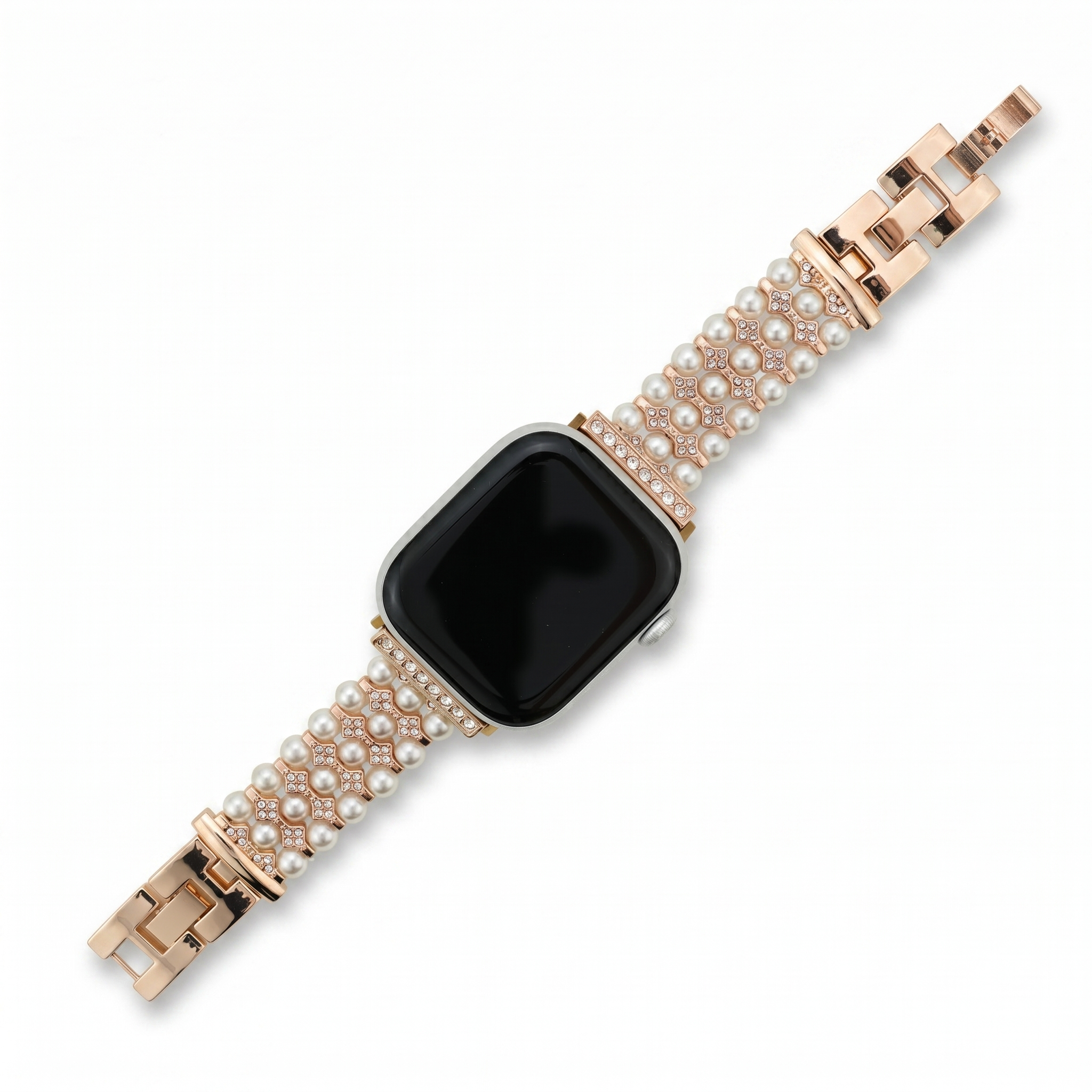 Triple-Pearl Bracelet Band for Apple Watch