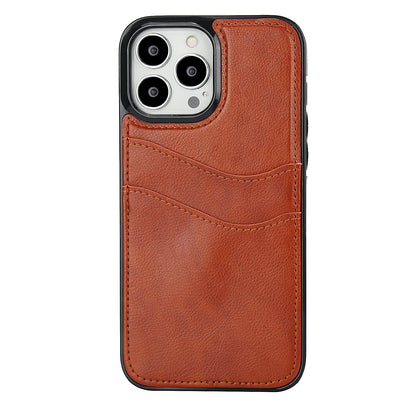 Slim Leather Card Holder Case for iPhone