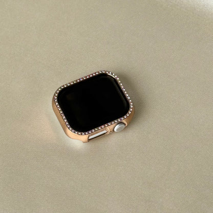 Single Row Diamond Apple Watch Frame