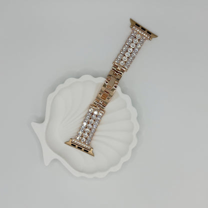 Givelly Radiance Band – Diamond-Style Apple Watch Bracelet