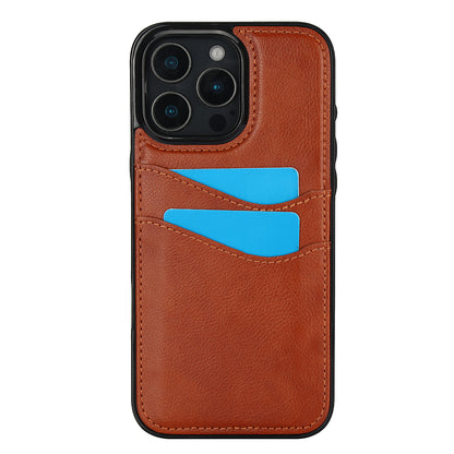 Slim Leather Card Holder Case for iPhone
