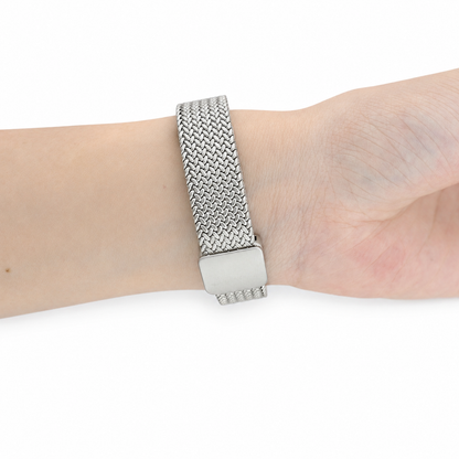 Milanese Weave Magnetic Folding Clasp Apple Watch Band