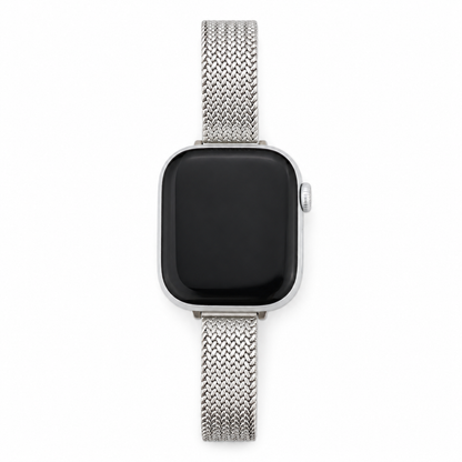 Milanese Weave Magnetic Folding Clasp Apple Watch Band