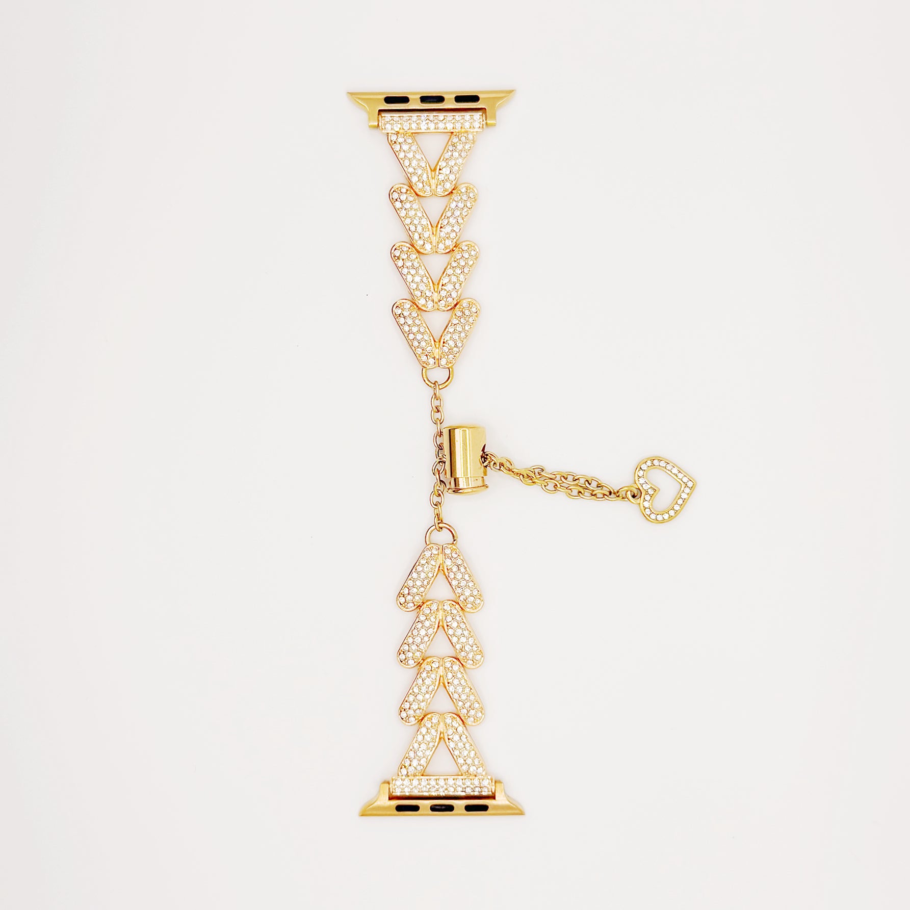 Heart Bracelet Band with Hollow Charm for Apple Watch