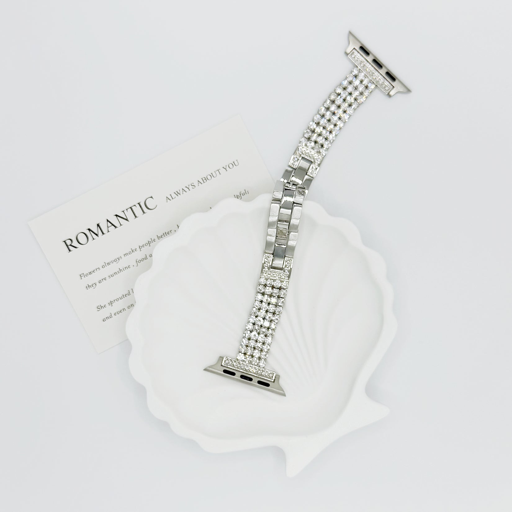 Four-Row Sparkling Band for Apple Watch