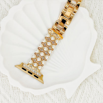 Triple-Pearl Bracelet Band for Apple Watch