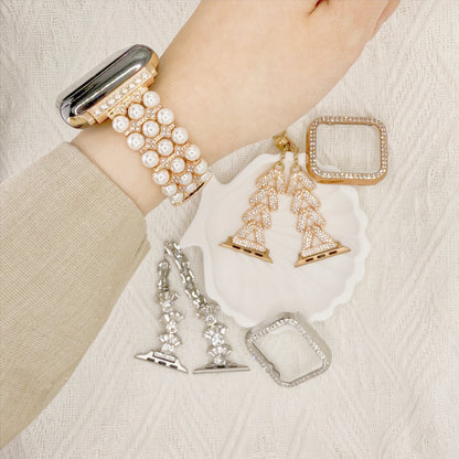 Triple-Pearl Bracelet Band for Apple Watch