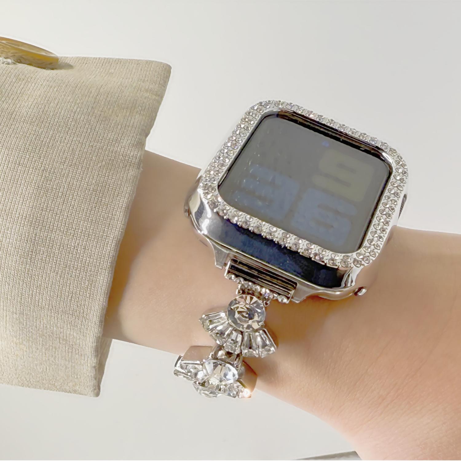 Skirt-shape Sparkle Band for Apple Watch