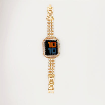 Triple-Pearl Bracelet Band for Apple Watch