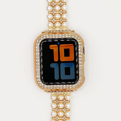 Triple-Pearl Bracelet Band for Apple Watch