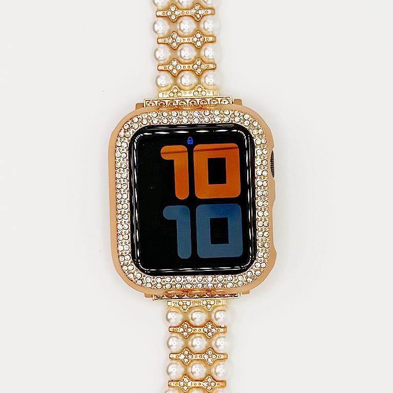 Triple-Pearl Bracelet Band for Apple Watch