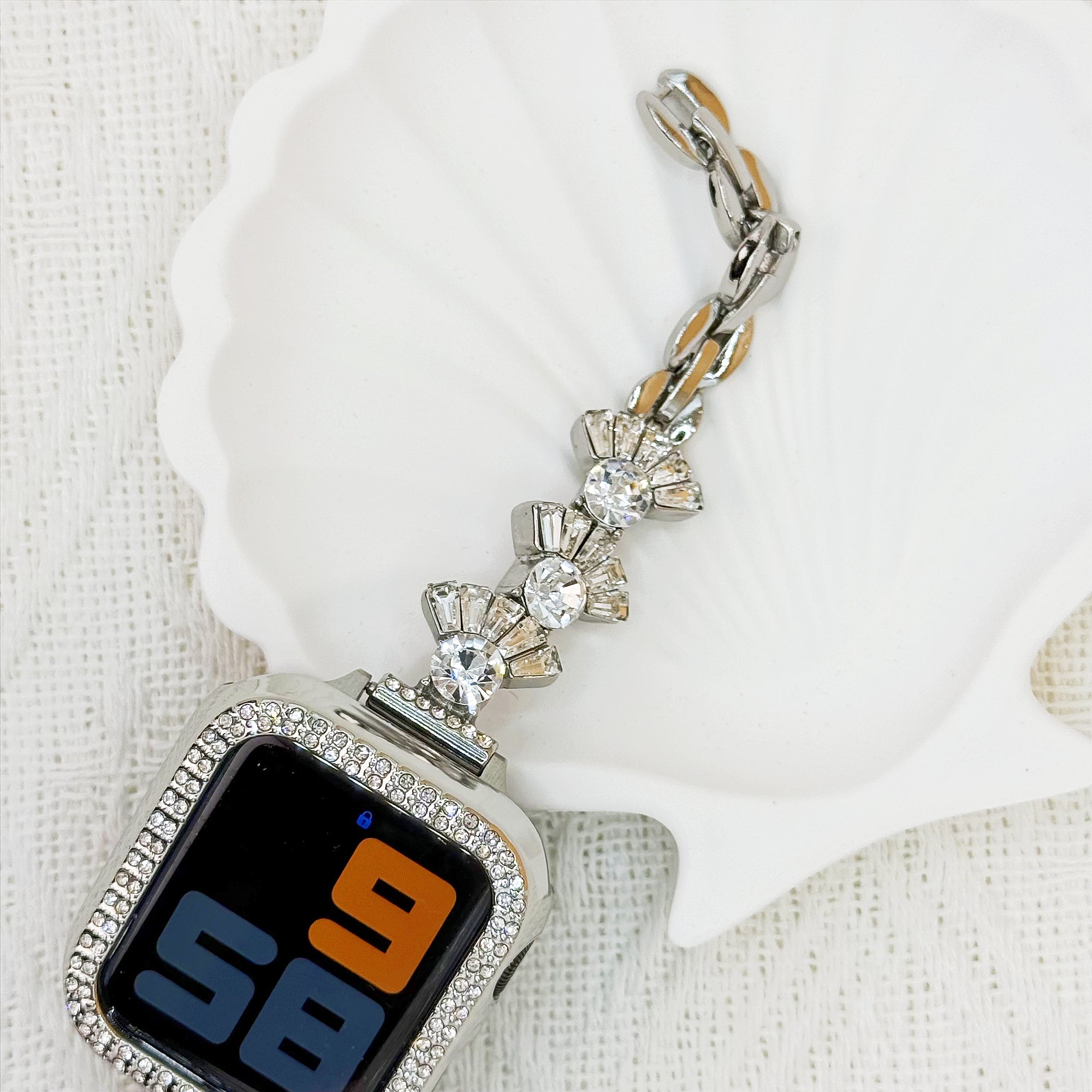 Skirt-shape Sparkle Band for Apple Watch