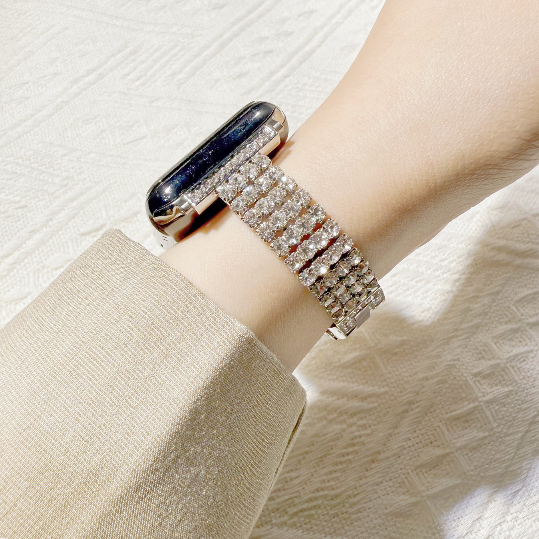 Four-Row Sparkling Band for Apple Watch