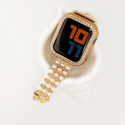 Triple-Pearl Bracelet Band for Apple Watch